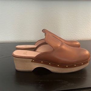 J Crew Leather Mule.